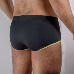 Macho - Ms24A Slip Jaune Foncé S
